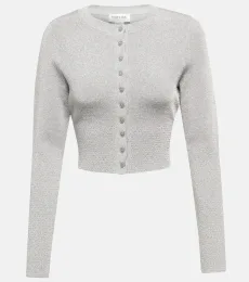 Glitter cropped cardigan Glitter cropped cardigan