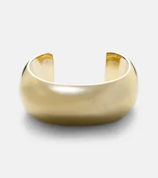 Globe Small 10kt gold-plated cuff bracelet Globe Small 10kt gold-plated cuff bracelet
