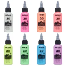 Glow in the Dark 3D Fabric Paint, Set of Glow in the Dark 3D Fabric Paint, Set of