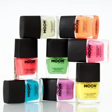 Glow in the Dark Nail Polish, Set of