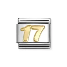 Gold 17 Charm Gold 17 Charm