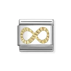 Gold Diamond infinity Charm Gold Diamond infinity Charm