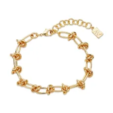 Gold Knot Chain Bracelet - Gold Gold Knot Chain Bracelet - Gold