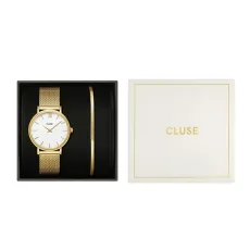 Gold Minuit Mesh White Snake Chain Bracelet Giftbox - Gold Gold Minuit Mesh White Snake Chain Bracelet Giftbox - Gold