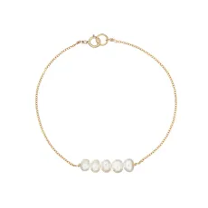 Gold Pearl Cluster Bracelet Gold Pearl Cluster Bracelet