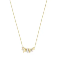 Gold Signature Rondelle Charm Pendant Necklace - 60cm Gold Signature Rondelle Charm Pendant Necklace - 60cm