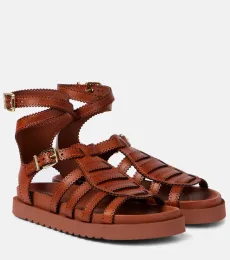 Goldie leather gladiator sandals Goldie leather gladiator sandals