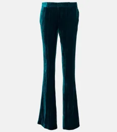 Gomez low-rise slim velvet pants Gomez low-rise slim velvet pants