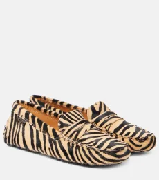 Gommino calf hair driving shoes Gommino calf hair driving shoes