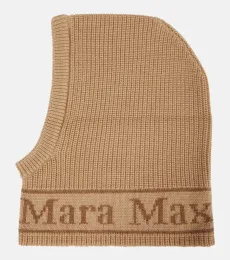 Gong logo wool ski mask Gong logo wool ski mask