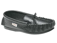 GORDON ' MOCCASIN SLIPPER - Black - size M10 GORDON ' MOCCASIN SLIPPER - Black - size M10