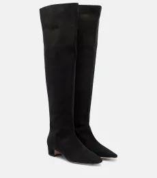 Gore suede over-the-knee boots