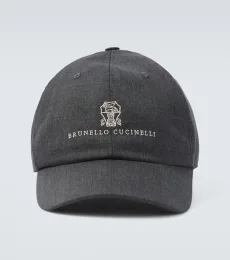 Gorra de lana virgen con logo Gorra de lana virgen con logo