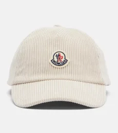 Gorra de pana con logo Gorra de pana con logo
