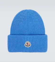 Gorro de lana y cachemir con logo Gorro de lana y cachemir con logo