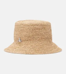 Gorro de pescador Orb de rafia Gorro de pescador Orb de rafia