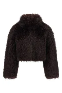 'Gravina' eco-fur coat