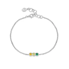 'Greens' Tutti Frutti Chain Bracelet 'Greens' Tutti Frutti Chain Bracelet