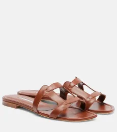 Grellanuflat leather sandals Grellanuflat leather sandals