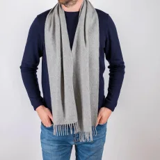 Grey Cashmere Scarf Grey Cashmere Scarf