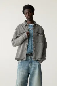 Grey Denim Shirt
