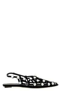 Grid slingback - Black