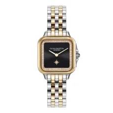 Grosvenor North Star Silver Black Watch