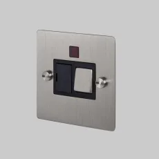 GTG-07062 Switched Fused Spur Switch + Socket Steel GTG-07062 Switched Fused Spur Switch + Socket Steel