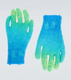 Guantes de mezcla de mohair Guantes de mezcla de mohair