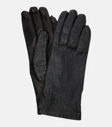 Guantes de piel grabada Guantes de piel grabada