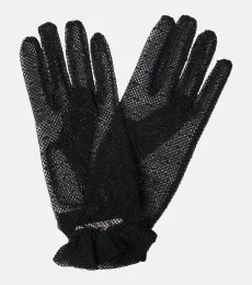 Guantes VLogo Signature de tul Guantes VLogo Signature de tul