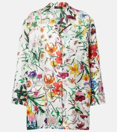 Gucci Flora silk twill shirt Gucci Flora silk twill shirt