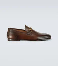 Gucci Jordaan leather loafers Gucci Jordaan leather loafers