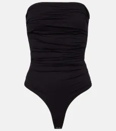 Gwyneth ruched open-back bodysuit Gwyneth ruched open-back bodysuit