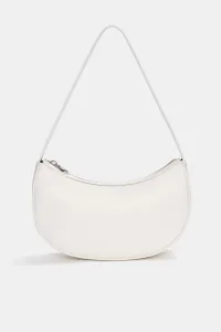 Half Moon Shoulder Bag - White