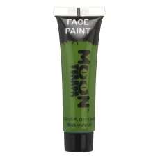 Halloween Face Body Paint, Zombie Green Halloween Face Body Paint, Zombie Green