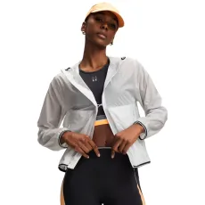 Halo Run Reflective WoMens Jacket Distant Gray / Reflective