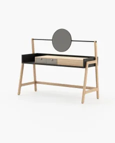 HAMLET Dressing Table Oak Veneer Matte HAMLET Dressing Table Oak Veneer Matte