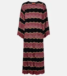 Hang Ten cotton-blend lamà kaftan Hang Ten cotton-blend lamà kaftan