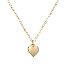 Hara Tiny Heart Gold Pendant - 40cm Hara Tiny Heart Gold Pendant - 40cm