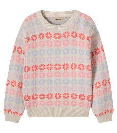 Harlow cotton jacquard sweater