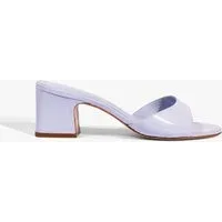 Harriet Mid Mule Patent Sandal