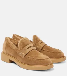 Harris suede penny loafers Harris suede penny loafers
