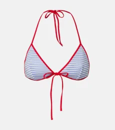 Haut de bikini à rayures Haut de bikini à rayures