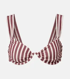 Haut de bikini Anniston rayé Haut de bikini Anniston rayé