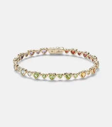 Heart 2 Heart 14kt gold bracelet with gemstones Heart 2 Heart 14kt gold bracelet with gemstones