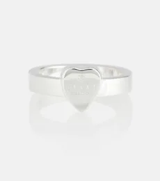 Heart-detail sterling silver ring Heart-detail sterling silver ring