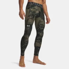 HeatGear CB Men's Leggings Marine OD Green White L HeatGear CB Men's Leggings Marine OD Green White L