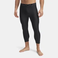 HeatGear Men's ¾ Leggings Anthracite Black
