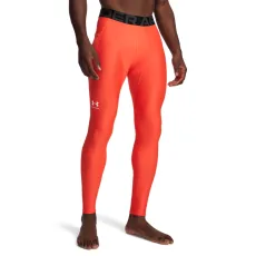 HeatGear Mens Leggings Venom Red / White HeatGear Mens Leggings Venom Red / White